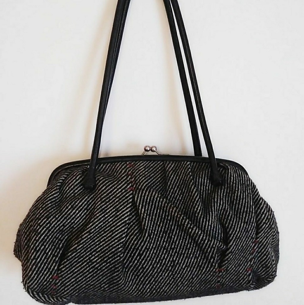 Genuine Vintage Miu Miu Wool Stich and Leather